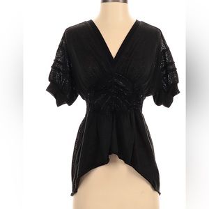 Free People sexy black top